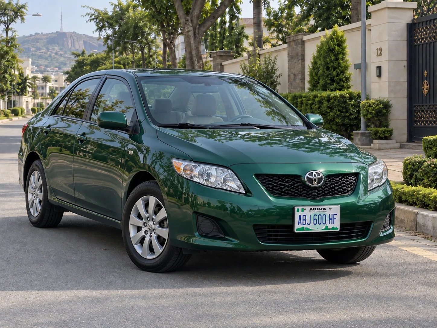 Toyota Corolla 2010 self drive rental Abuja