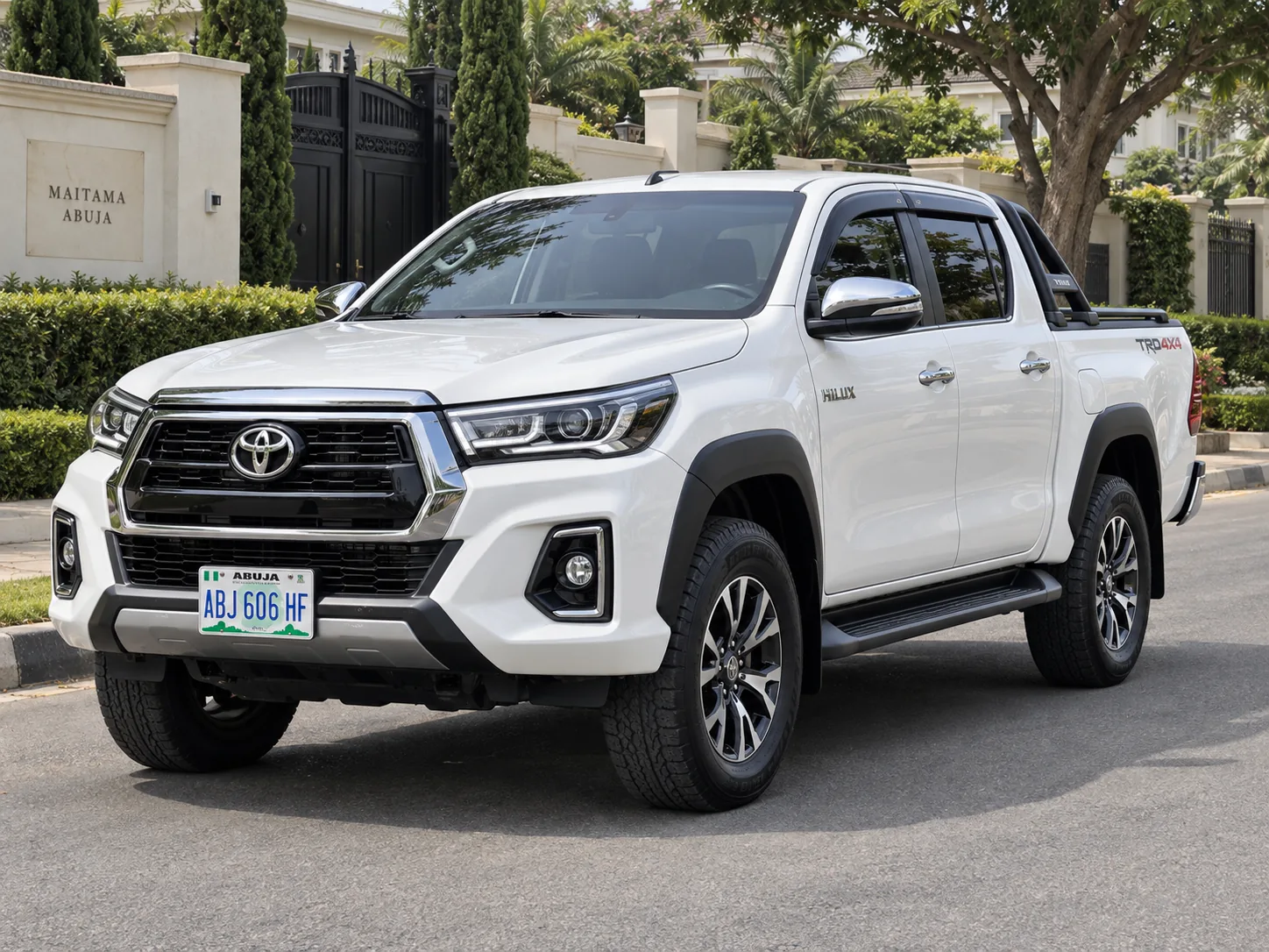 Toyota Hilux 2020 Upgraded self drive rental Abuja
