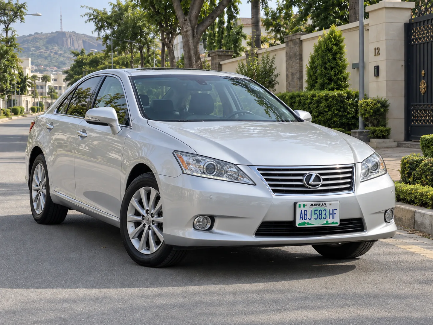 Lexus ES350 2010 self drive rental Abuja