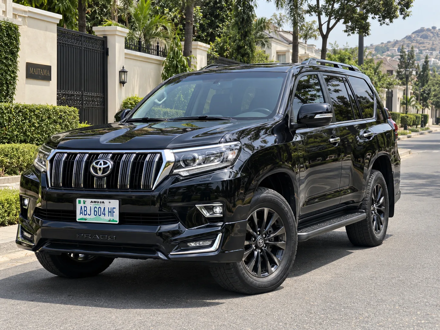 Toyota Prado 2020 Upgraded self drive rental Abuja