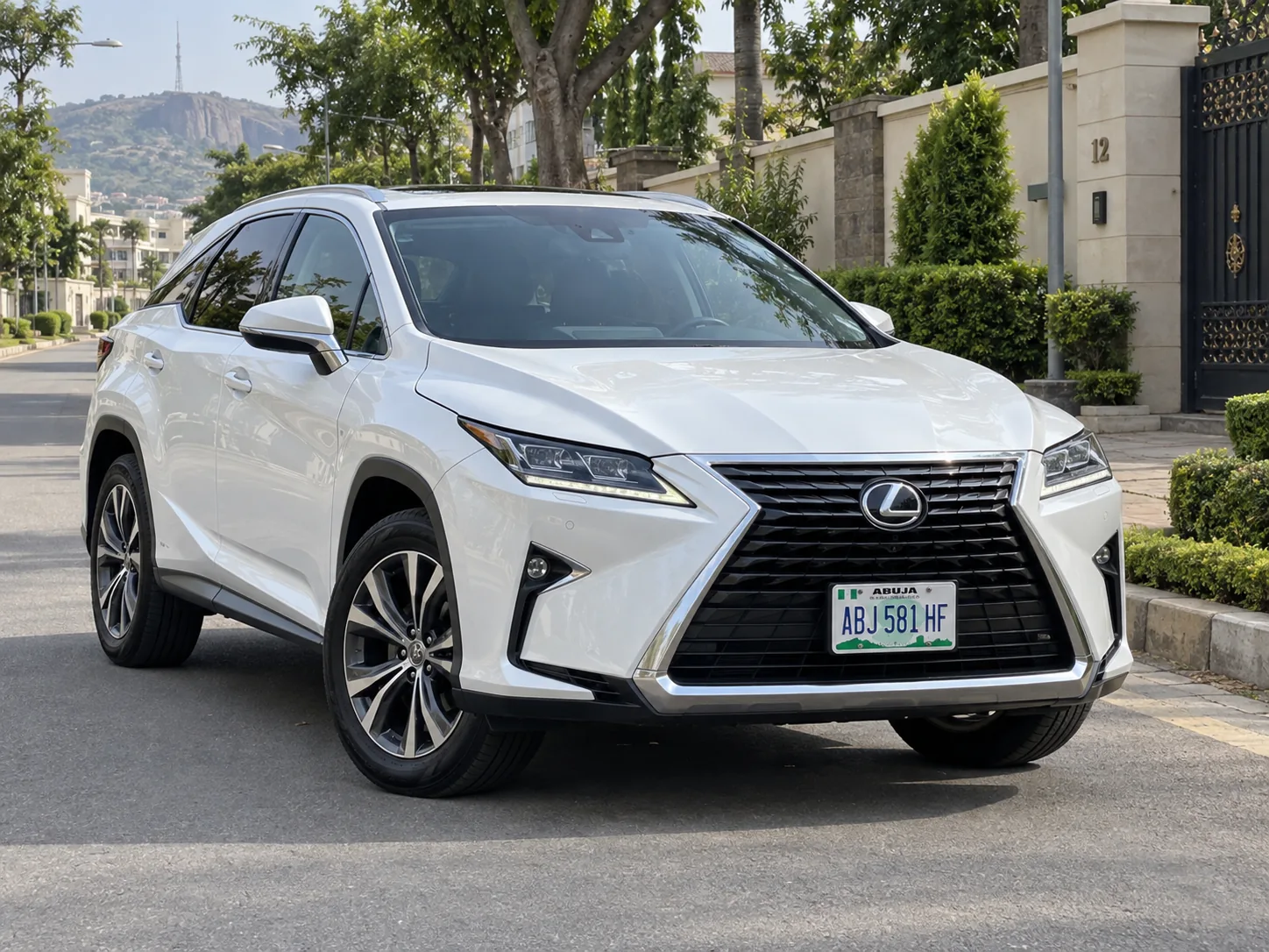 Lexus RX350 2018 Upgraded self drive rental Abuja