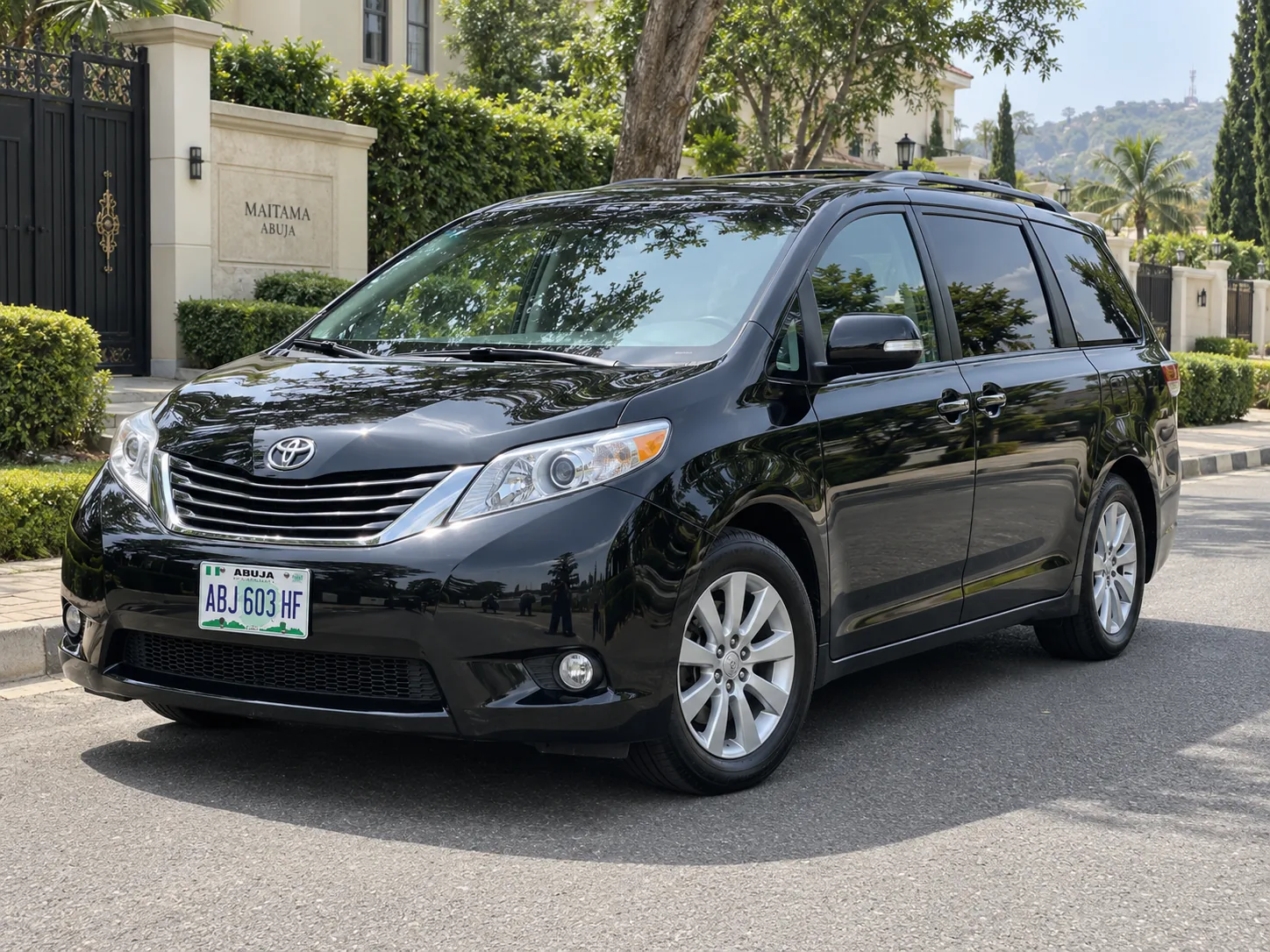 Toyota Sienna 2013 self drive rental Abuja